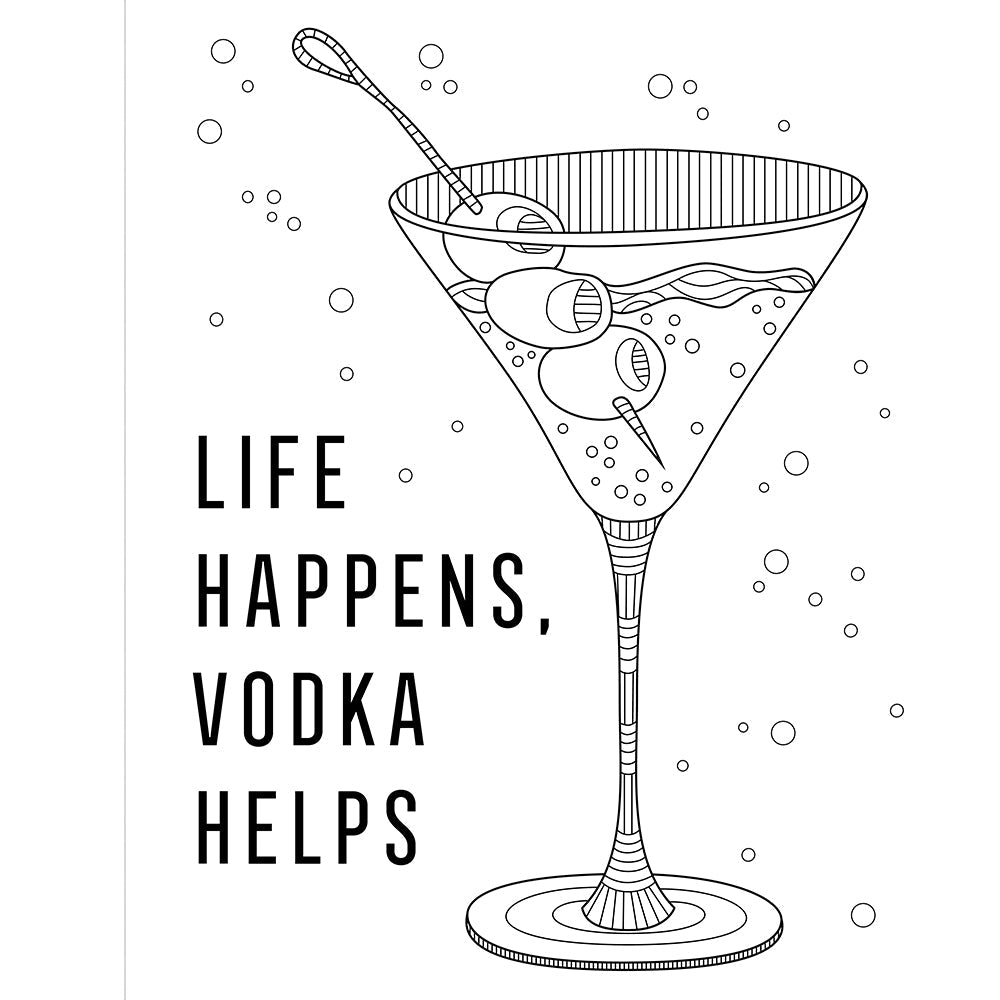 Happy as F*ck Coloring Book