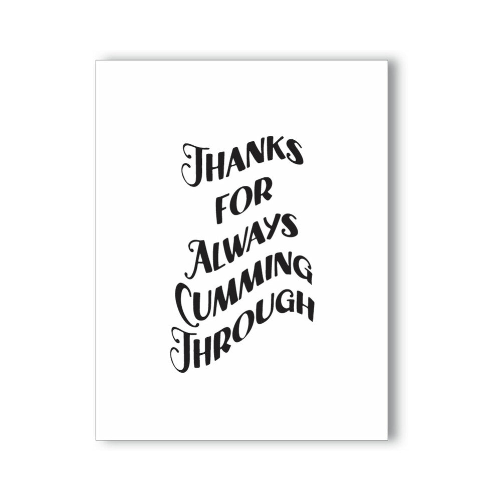 Thanks for Always Cumming ThroughÂ Naughty Kard