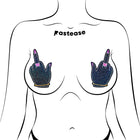 Pastease Glitter Fuck You Middle Finger Pasties