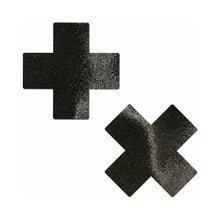 Pastease Everyday Reusable Crosses Pasties Black
