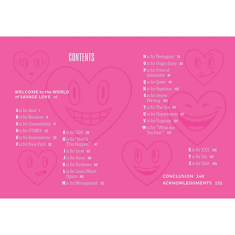 Savage Love from A to Z by Dan Savage