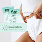 Good Clean Love Balance Personal Moisturizing & Cleansing Wipes 12-Pack