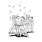 Bachelorette Party Coloring Book