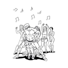 Bachelorette Party Coloring Book