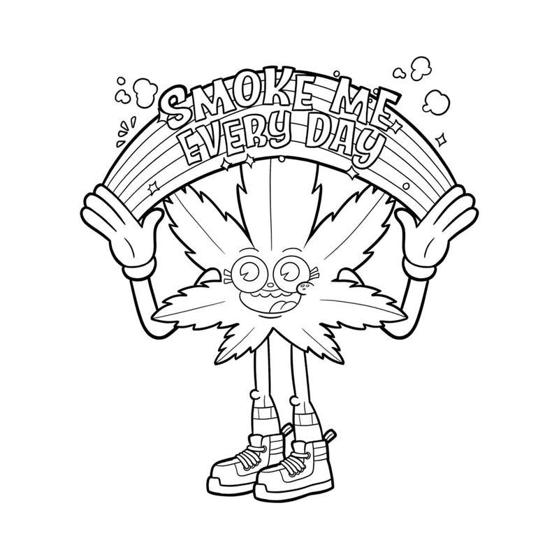 It''s 4:20, Time To Color Coloring Book