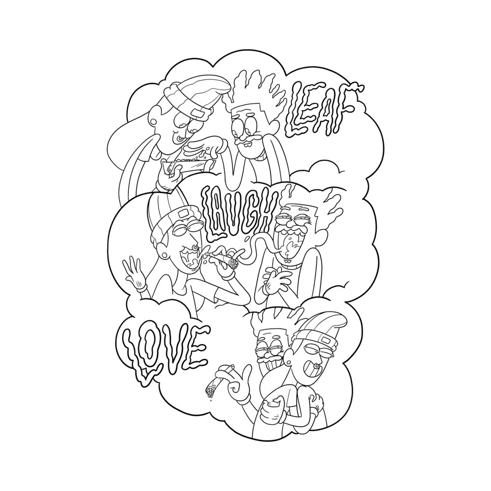 It''s 4:20, Time To Color Coloring Book