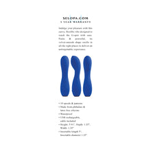 Selopa Sapphire G Rechargeable Vibe Silicone Blue