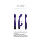 Selopa Plum Passion Rechargeable Dual Stim Silicone Purple