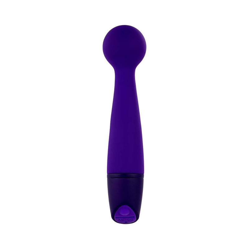 Selopa Gumball Rechargeable Slim Wand Silicone Purple