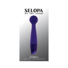Selopa Gumball Rechargeable Slim Wand Silicone Purple