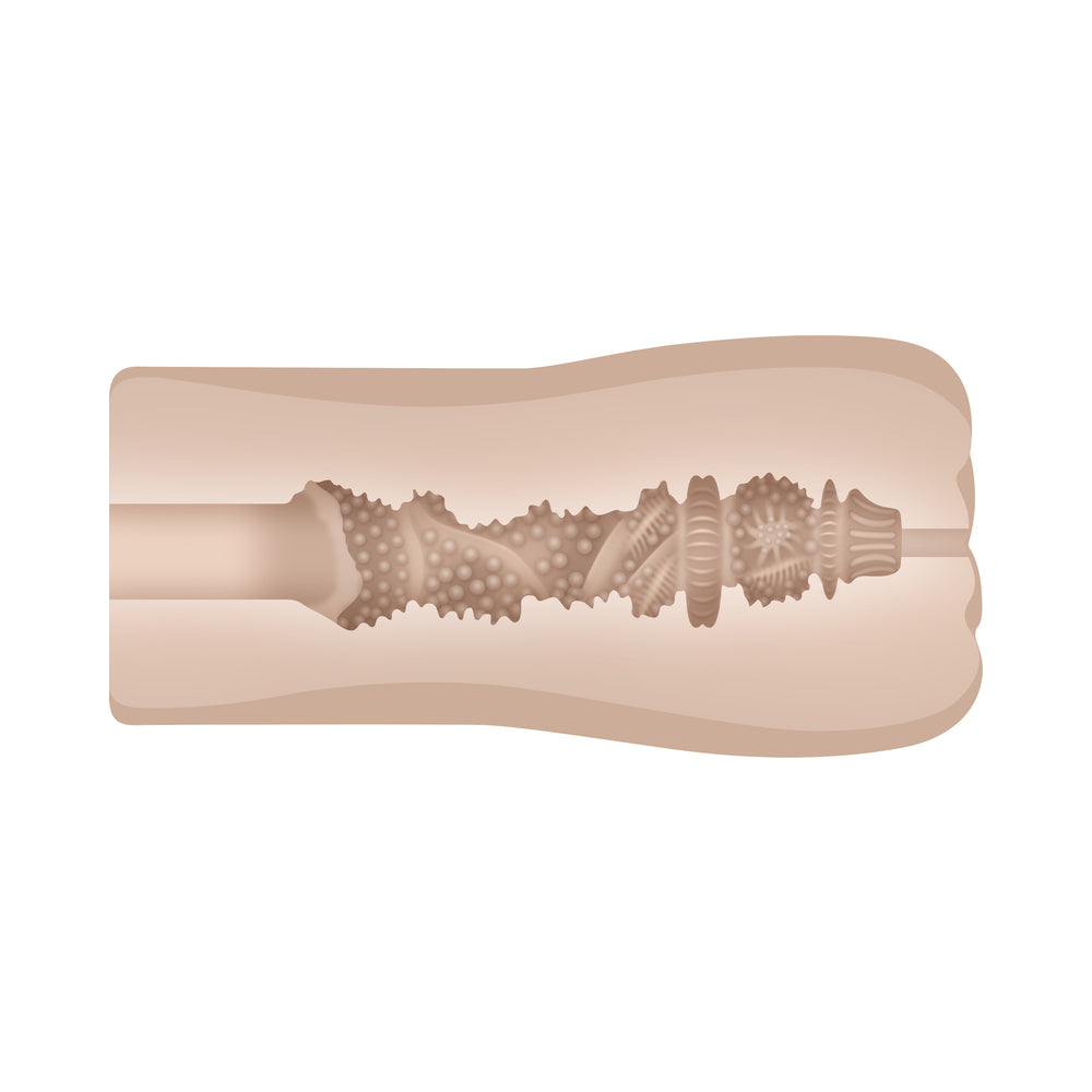 Zero Tolerance Tight Lipped Rechargeable Stroker with Suction Light