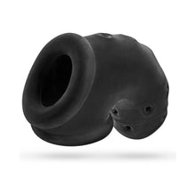 OxBalls Airlock Air-Lite Vented Chastity Black Ice