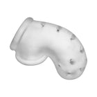 OxBalls Airlock Air-Lite Vented Chastity Clear Ice