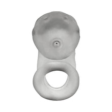 OxBalls Airlock Air-Lite Vented Chastity Clear Ice