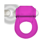 OxBalls Glowdick Cockring With Led Pink Ice