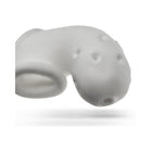 OxBalls Airlock Air-Lite Vented Chastity White Ice