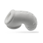 OxBalls Airlock Air-Lite Vented Chastity White Ice