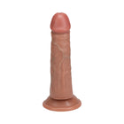 RealRock Two in One 5 in. / 6 in. Dildo Tan