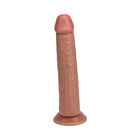 RealRock Two in One 7 in. / 8 in. Dildo Tan