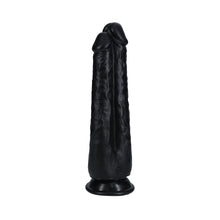 RealRock Two in One 9 in. / 10 in. Dildo Black