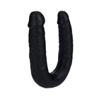 RealRock 7 in. U-Shaped Double Dildo Black