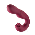 Honey Play Box Joi Pro Rotating Head G-Spot Vibrator and Clit Licker Remote Controlled Maroon