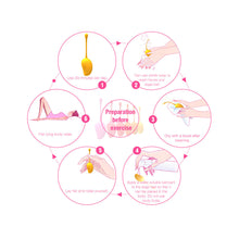Honey Play Box Mango Tropical Weighted Kegel Ball 6-Piece Exercise Set Assorted Color