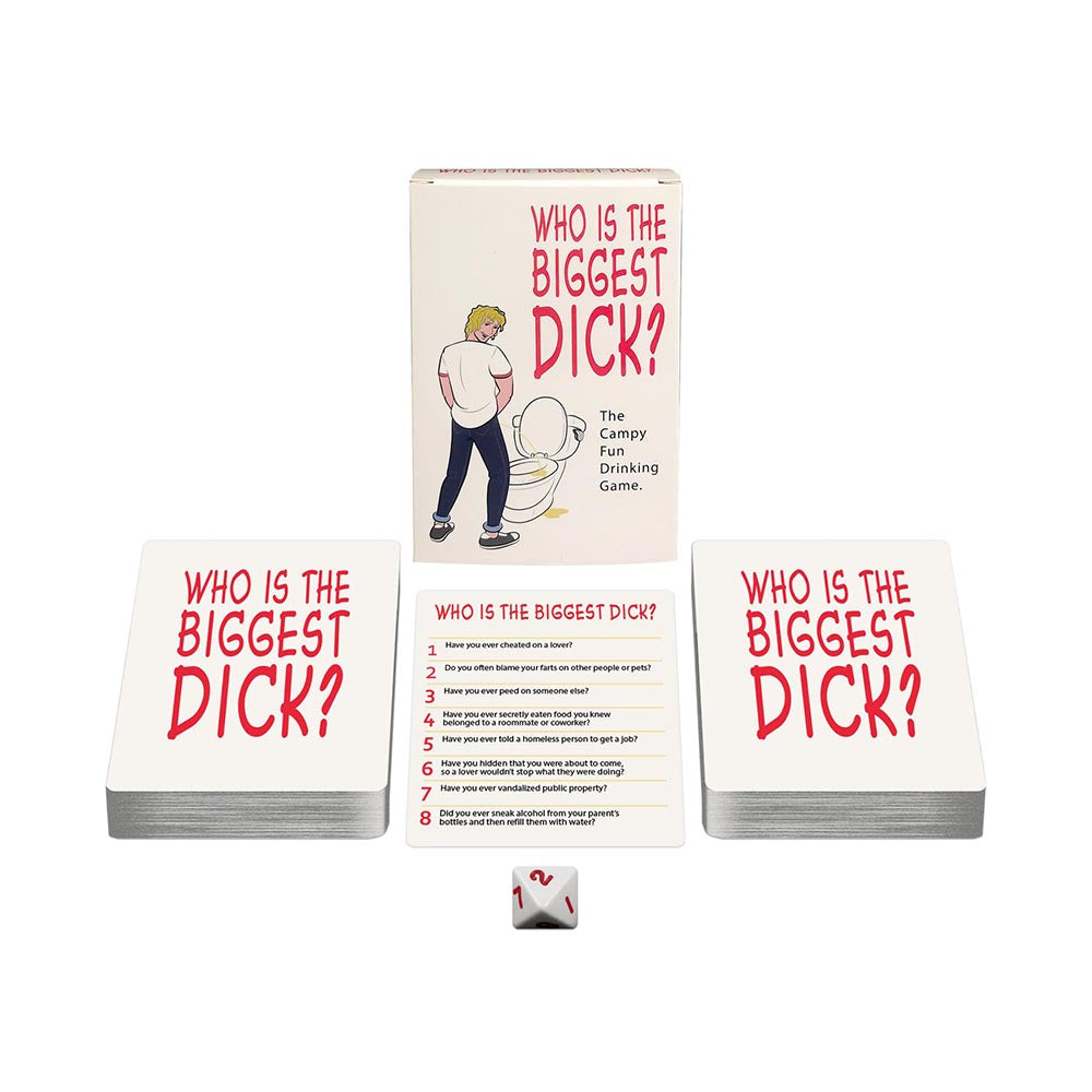Who''s the Biggest Dick? Drinking Card Game