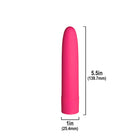 Simple & True Eezy Pleezy Classic Vibrator 5.5 in. Pink