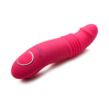 Gossip Blasters 7X Thrusting Silicone Vibrator Magenta