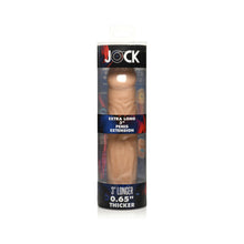 Jock Extra Long Penis Extension Sleeve 3 in. Light