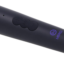 Merci Power Wand Ultra-Powerful Silicone Wand Massager Black Violet