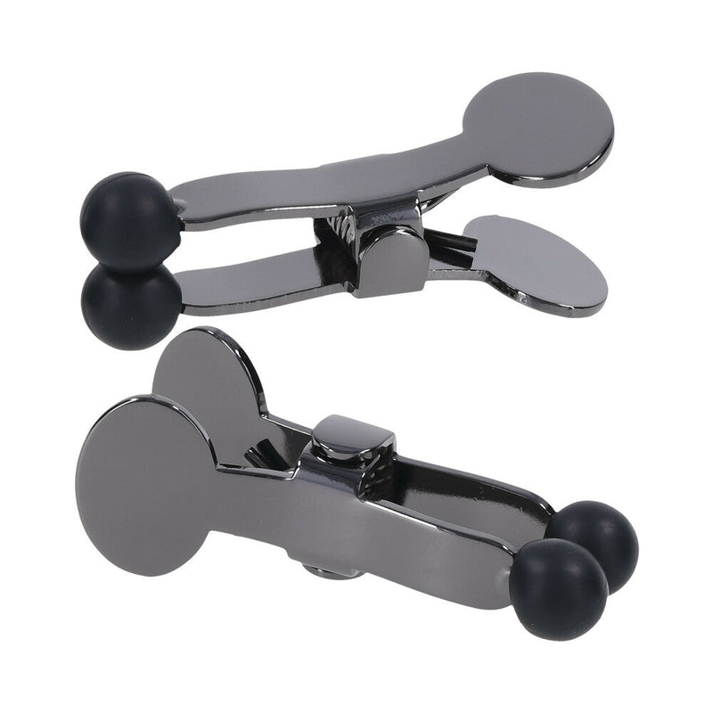 Merci Nippers Stainless Steel Nipple Clamps with Silicone Tip