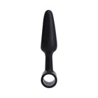 In A Bag Vibrating Butt Plug 4 in. Black