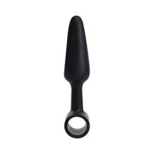 In A Bag Vibrating Butt Plug 4 in. Black
