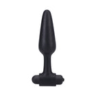 In A Bag Vibrating Butt Plug 5 in. Black