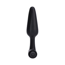 In A Bag Vibrating Butt Plug 5 in. Black