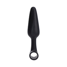 In A Bag Vibrating Butt Plug 5 in. Black