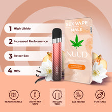 NUUD MALE VAPORDISIAC Peach Vanilla