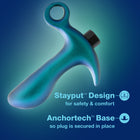 Anal Adventures Matrix Teleportation Plug Lunar Blue