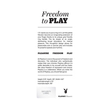 Playboy Ollo Rechargeable Silicone Vibrator with Ring Handle 2 AM