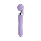 Playboy Vibrato Rechargeable Silicone Dual Ended Wand Vibrator Opal