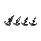 Selopa Intro To Plugs 4-Piece Anal Plug Set Black