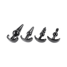 Selopa Intro To Plugs 4-Piece Anal Plug Set Black