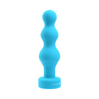 Gender X Plugged Up Rechargeable Silicone Vibrating Beaded Plug Teal