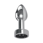 Gender X Rockin'' Metal Plug Mini Rechargeable Vibrating Anal Plug Aluminum Silver