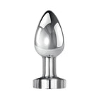 Gender X Rockin'' Metal Plug XL Rechargeable Vibrating Anal Plug Aluminum Silver