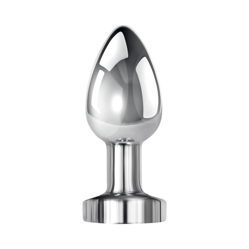 Gender X Rockin'' Metal Plug XL Rechargeable Vibrating Anal Plug Aluminum Silver