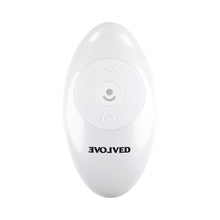 Evolved In Thrust We Trust Rechargeable Silicone Thrusting Vibrating Dildo with Remote Light