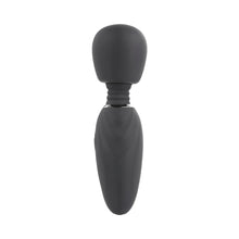 Selopa Buzz One Out Rechargeable Silicone Mini Wand Vibrator Black